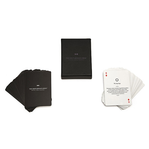 Gentlemen'S Card Deck