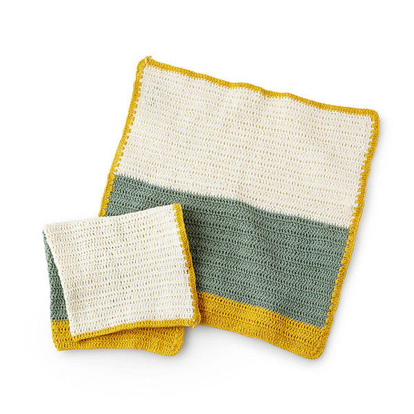Crochet Dishcloths - Set Of 2