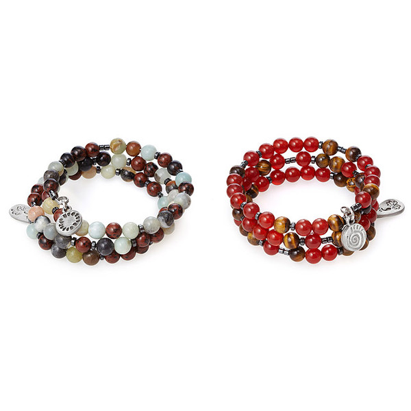 Morse Code Gemstone Bracelet