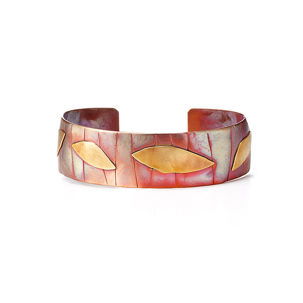 Patina Leaf Bracelet