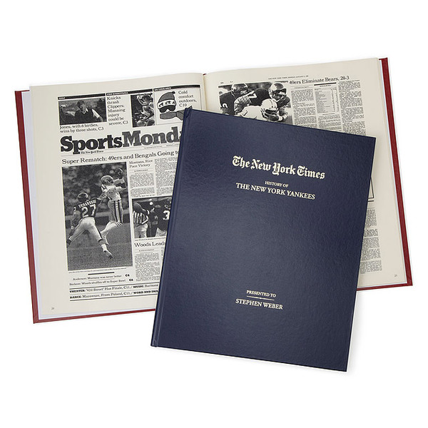 New York Times Custom Sports Book