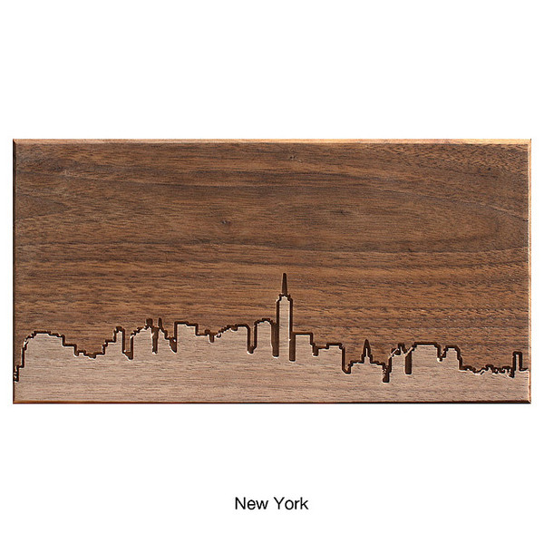 City Skyline Wooden Routing