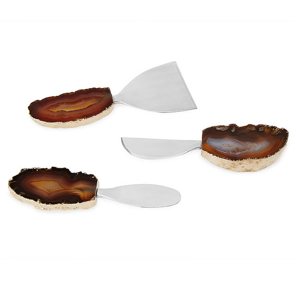 Agate Cheese Set