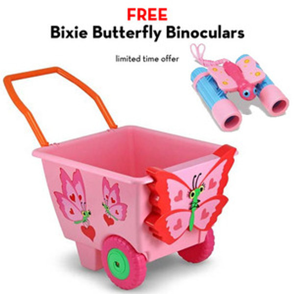 Bella Butterfly Cart with FREE Bixie Butterfly Binoculars