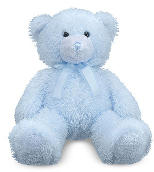 Blue Cotton Candy Teddy Bear Stuffed Animal