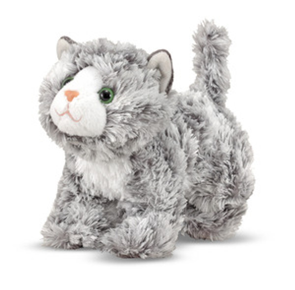 Roxie Grey Tabby Kitten Stuffed Animal