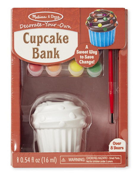 Decorate-Your-Own Cupcake Bank