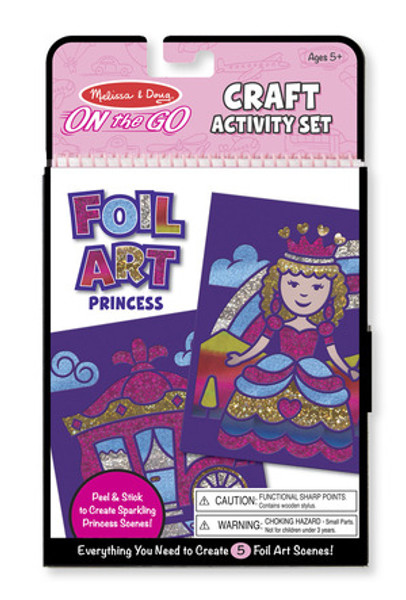 On-the-Go Crafts - Foil Art Princesses