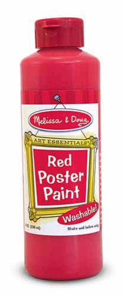 Red Poster Paint