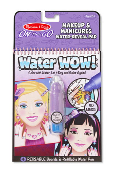 Water Wow! Makeup & Manicures - ON the GO Travel Activity