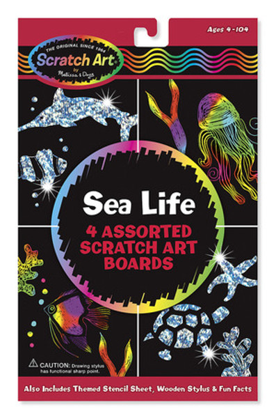 Scratch Art® Sea Life Pack