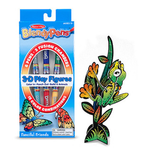 Blendy Pens Markers and Activity Set - Funky Creatures