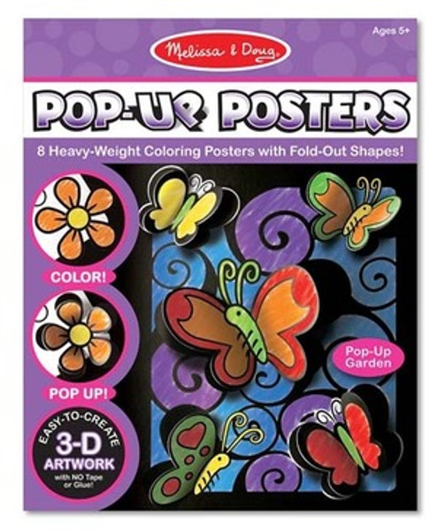 Pop-Up Posters: Garden- ON the GO Travel Activity