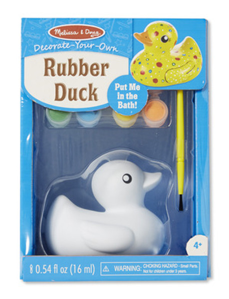 Decorate-Your-Own Rubber Duck Toy