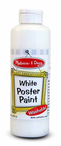 White Poster Paint