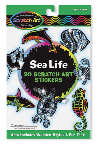 Scratch Art® Sea Life Stickers