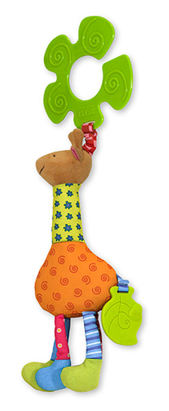 Funky Giraffe Stroller Pal Baby Toy