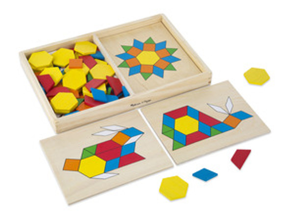 Pattern Blocks and Boards Classic Toy