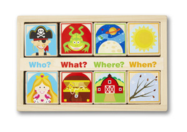 Wooden Story Blocks