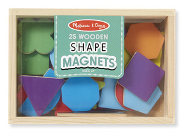 Magnetic Wooden Shapes and Colors