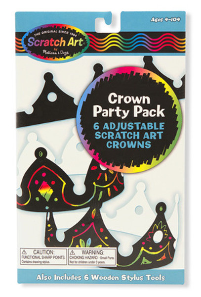 Scratch Art® Party Pack - Crowns