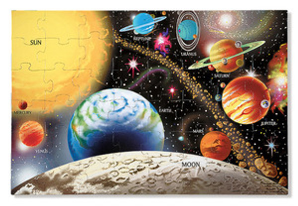 Solar System Floor Puzzle - 48 Pieces