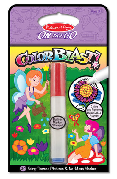 Fairies Colorblast Book - ON the GO Travel Activity