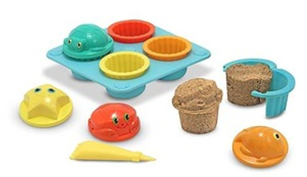 Seaside Sidekicks Sand Cupcake Set