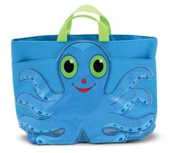 Flex Octopus Kids' Beach Tote Bag