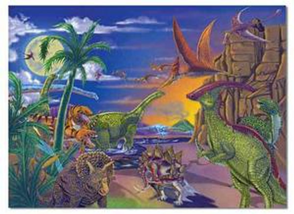 Land of Dinosaurs Jigsaw Puzzle - 60 Pieces