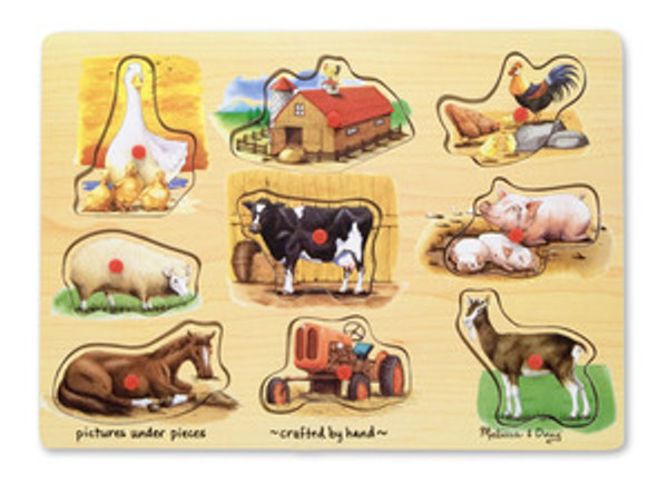 Farm Peg Puzzle