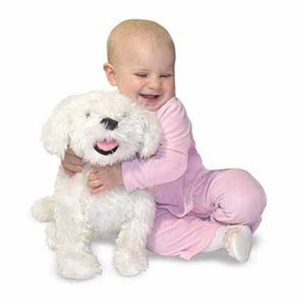 Bichon Frise Dog Giant Stuffed Animal