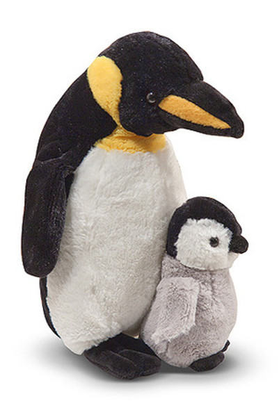 Webber Penguin with Baby Chick Stuffed Animal