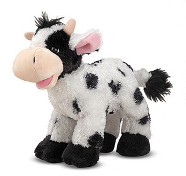 Checkers Cow Stuffed Animal