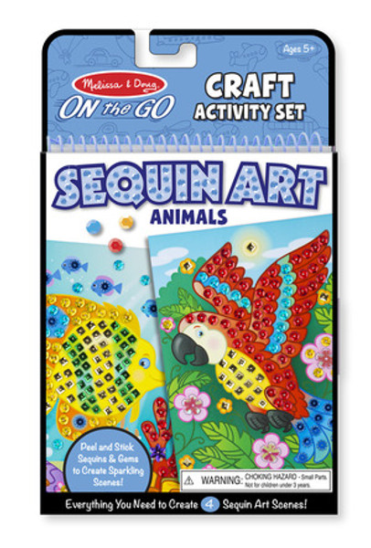 On-the-Go Crafts - Sequin Art - Animals