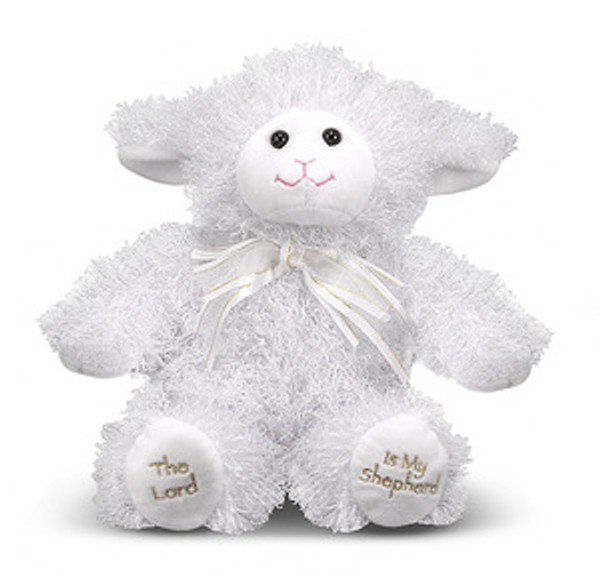 23rd Psalm Lamb Stuffed Animal