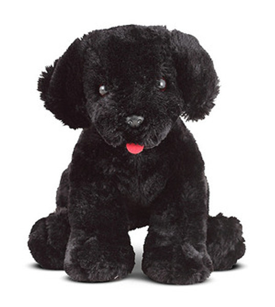 Benson Black Lab Puppy Dog Stuffed Animal