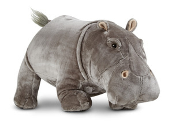 Hippopotamus Lifelike Stuffed Animal