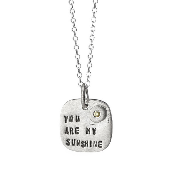 You Are My Sunshine Necklace