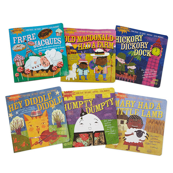 Indestructible Nursery Rhyme Book Set