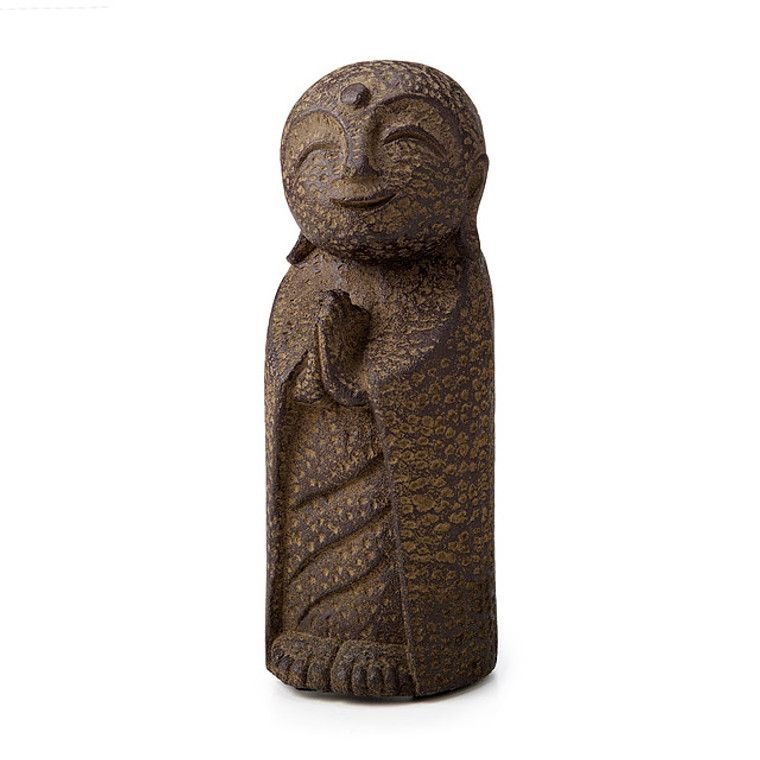 Smiling Jizo Garden Sculpture