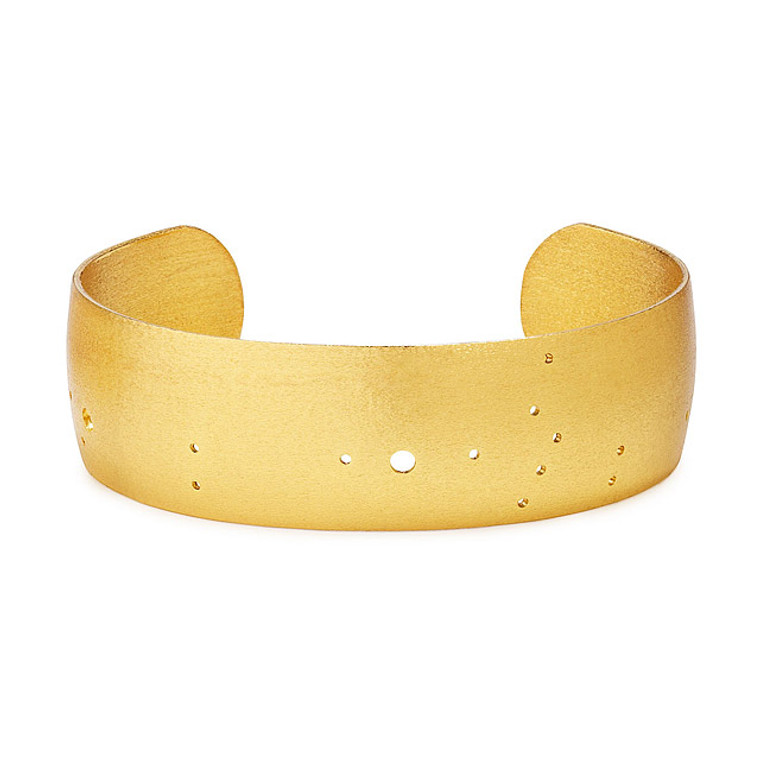 Gold Astrology Cuff