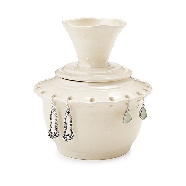Wheel Thrown Tiered Earring Bowl
