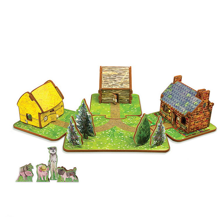 The Three Little Pigs Toy House