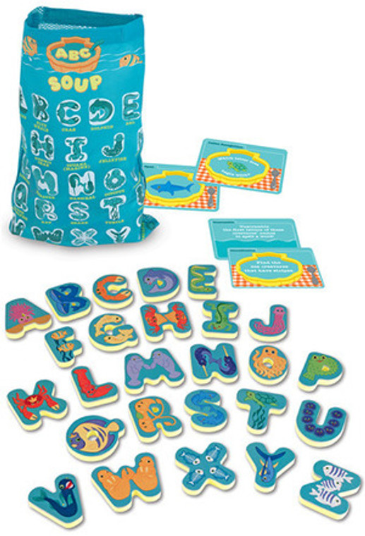 Undersea Alphabet Soup Game Pool Toy