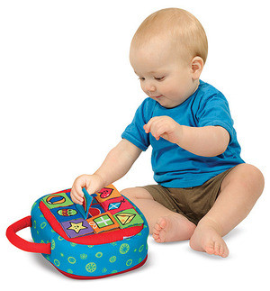 Take-Along Shape Sorter Baby and Toddler Toy