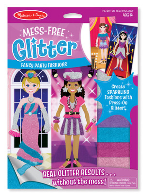 Mess-Free Glitter Fancy Party Fashions