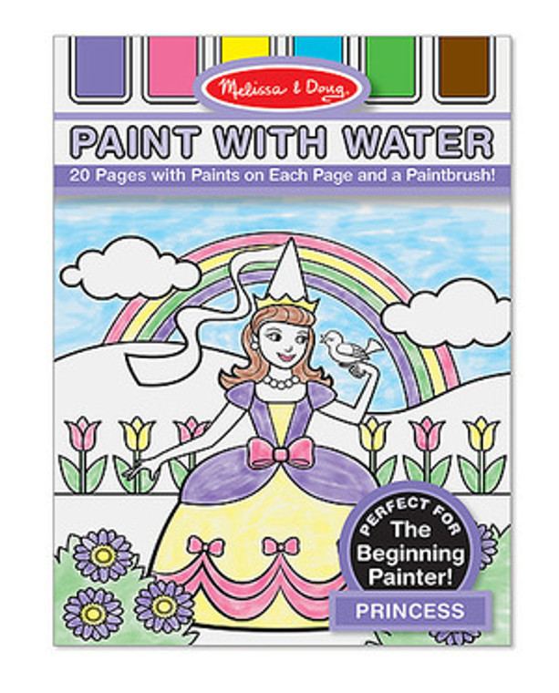 Princess Paint with Water Kids' Art Pad