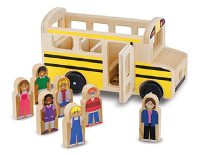 Wooden Classic School Bus
