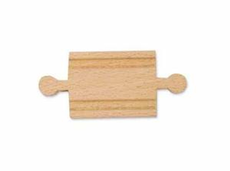 2" Wooden Straight Track - Male (6 pack)